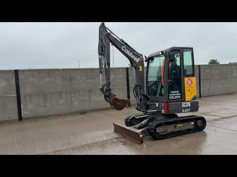 2023-VOLVO EC27D 2.7 TON MINI DIGGER - Image 2