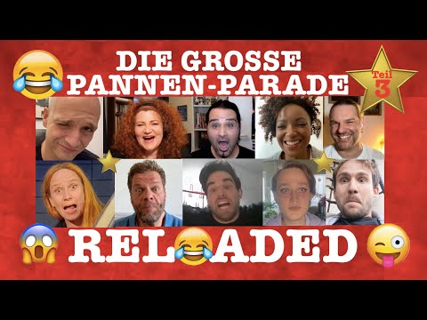 Die große PANNEN-Parade der Musicalstars III: RELOADED !!! 😅 😂