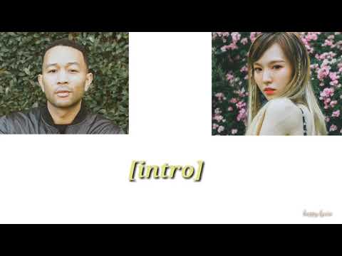 Wendy (Red Velvet) x John Legend - 'Written in The Stars' Lyric and Bahasa