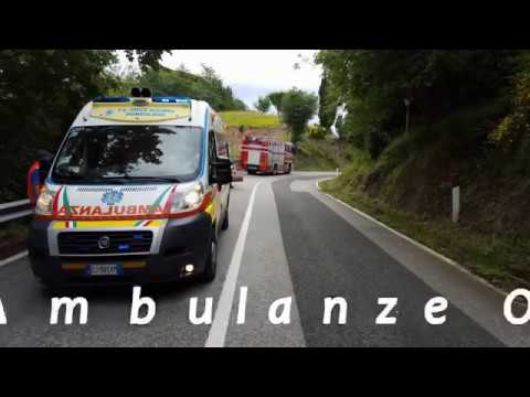 P.A. Molassana in code 2 - Ambulance in emergency