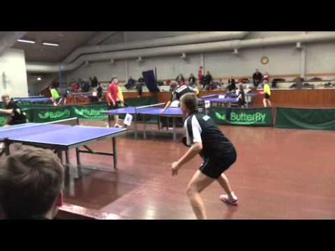 Markus Myllärinen - Veikka Flemming (boys-17 semifinal, Finnish junior championships 2014)