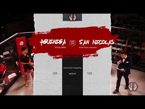 VFS 6 - AGUINIGA VS SAN NICOLAS - SUBMISSION GRAPPLING