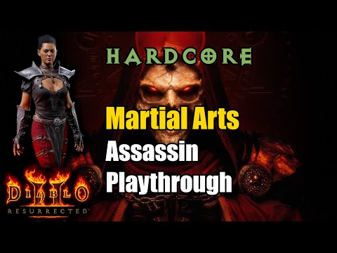 SSF Hardcore Martial Arts Assassin Diablo 2 Resurrected
