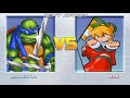 M U G E N Battles 17 Leonardo Vs Roll