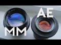 CONTAX AE MM What Is The Difference