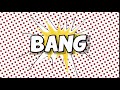 Word In Comic Style Cartoon Animation 4k Retro Animation On Green Screen