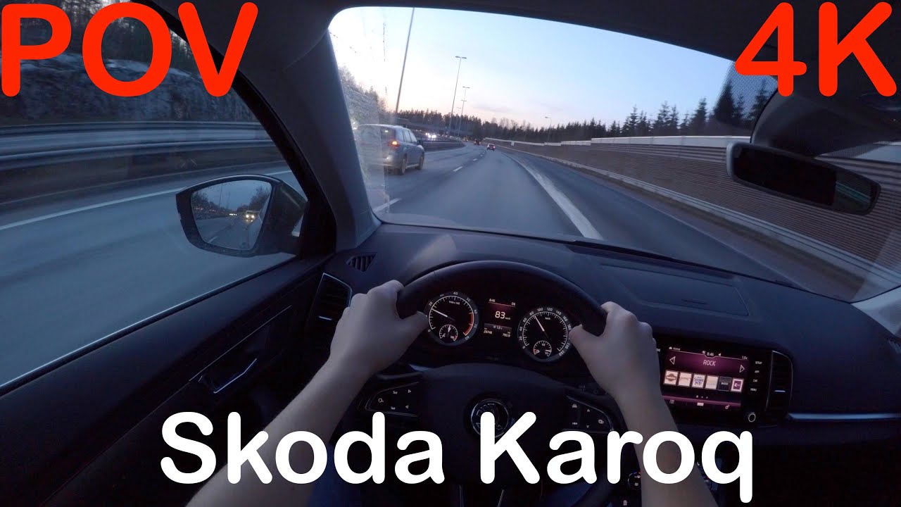4K POV Skoda Karoq Morning Drive + Quick Review - PointOfViewCars