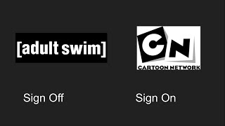 Adult Swim Sign Off Cartoon Network Sign On Monday