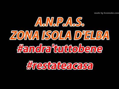 "Andrà tutto bene", messaggio Anpas zona Elba