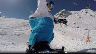 preview picture of video 'Chamonix Snowboarding - 2015 - Le Brevent'