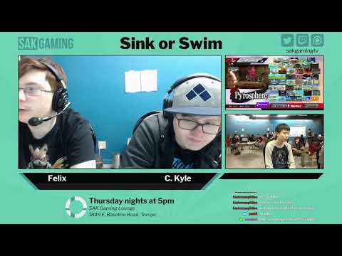 Sink or Swim 65 Losers Quarters - Ronald (Ryu) vs SAK|Skylar (Mr. Game & Watch)