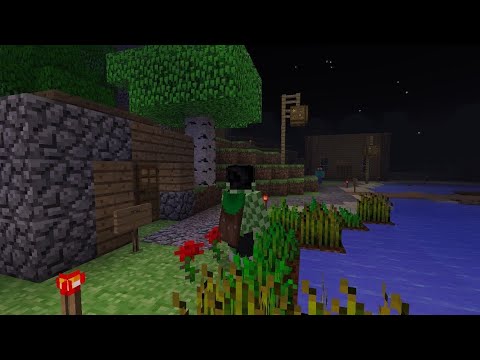 Minecraft bedrock Betafied + Herobrine add-on + Herobrine seed Raw Gameplay part 1 @MiguelRoccon87