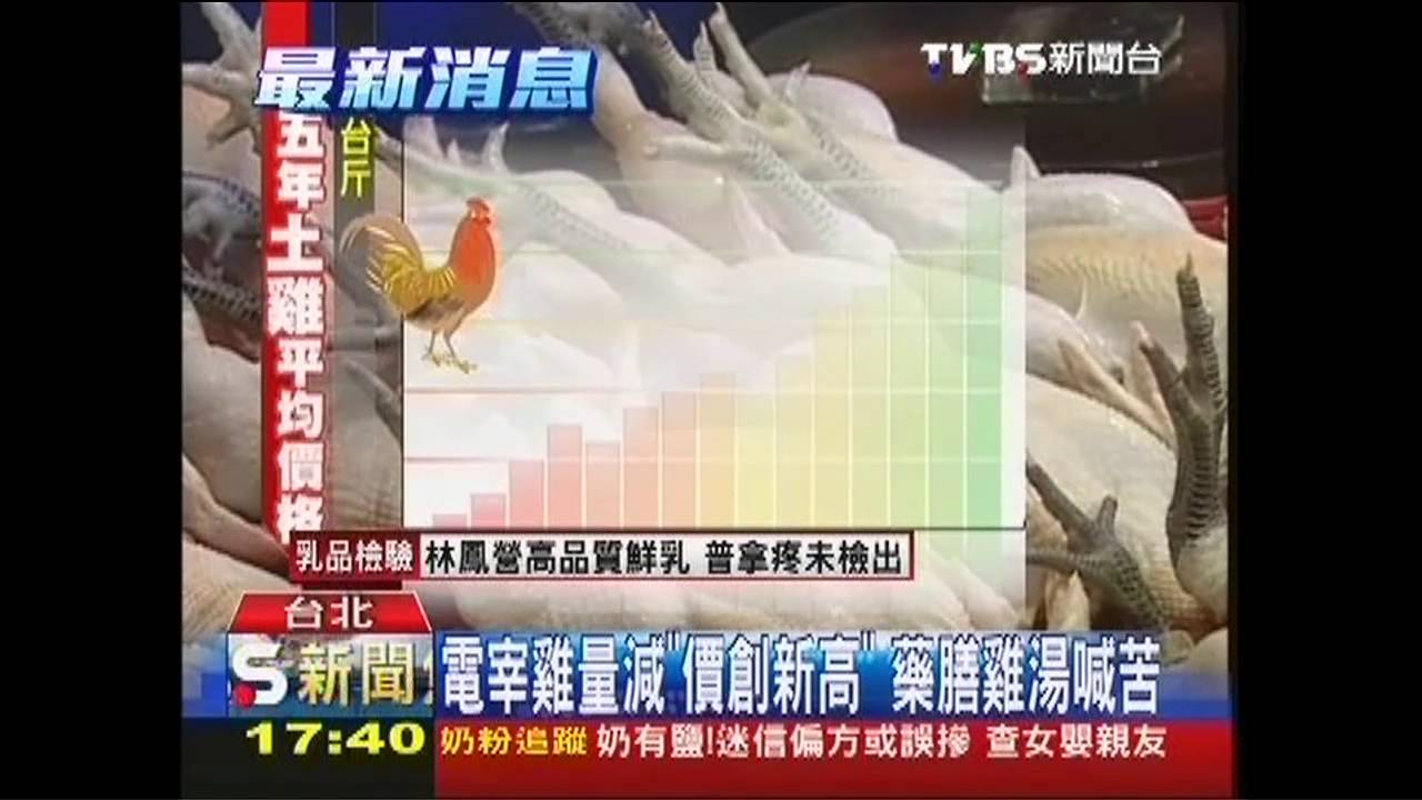 電宰雞量減「價創新高」 藥膳雞湯喊苦