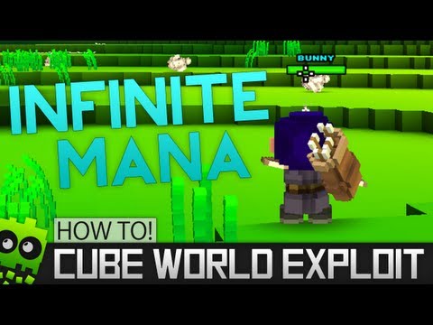 How To! - Cube World Alpha Mana Exploit/Glitch - [Infinite MP]