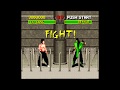 SNES Mortal Kombat 1 Blood Hack Full Gameplay Reptile Fight