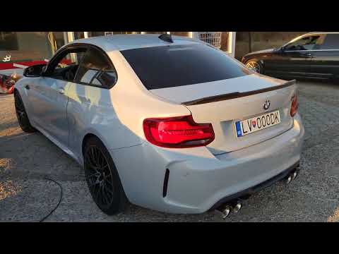 BMW M2 Competiton (F87N)- Exhaust sound (Remus Axel back without resonator)