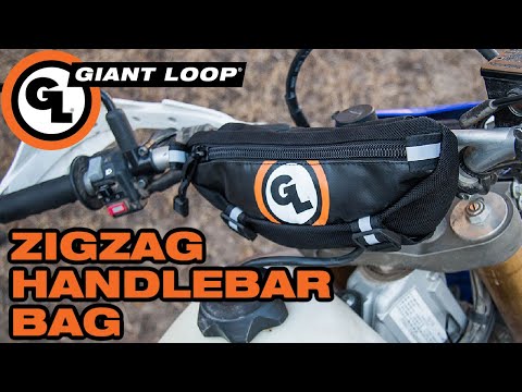 The Giant Loop ZigZag Handlebar Bag: The "Glove Box for Your Motorcycle"