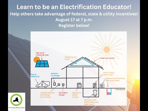 Learn how to electrify & become an Electrification Educator