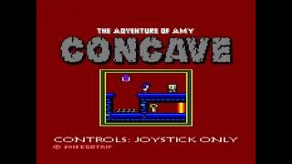 REVIEW OF THE ADVENTURES OF AMY CONCAVE (AMSTRAD CPC464, EGO-TRIP, 2015)