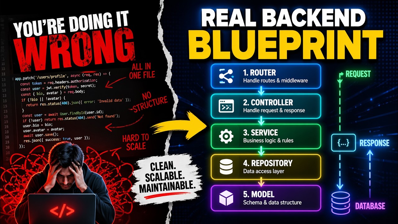Multi-Layered Backend Architecture Video