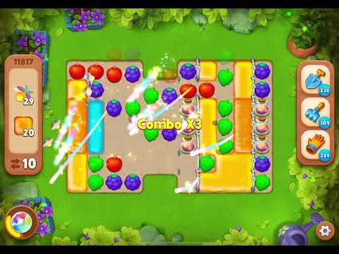 GardenScapes Level 11817 no boosters