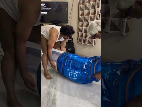 My new flo mattress #viralvideo #shortsvideo #shorts #viralshorts #viralreels #flomattress #mattress