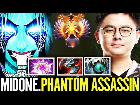 MIDONE Phantom Assassin [FULL GAMEPLAY] - Pro Safelane Guide | Dota 2 IMMORTAL
