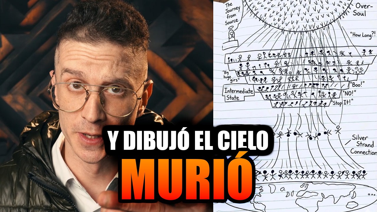 MURIÓ Y DIBUJÓ LO QUE VIO EN EL CIELO