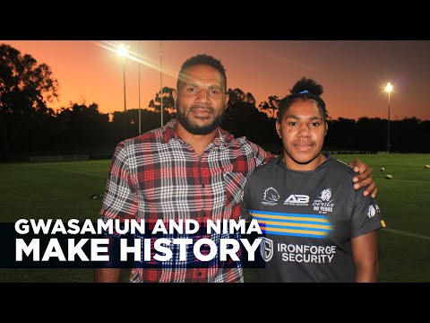 Belinda Gwasamun and Brandon Nima make history