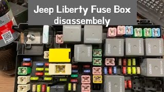 Jeep liberty fuse box disassembly how to take the TIPM apart!