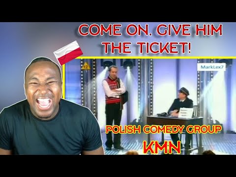 Polish Comedy Group KMN - Phone Ticket Reservation (ENG sub) | FIRST TIME REACTION