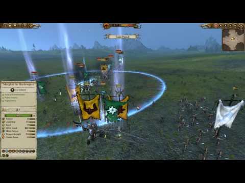 Total War Warhammer Multiplayer Battles - Wood Elves vs Morghur the Shadowgave