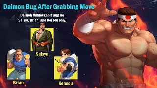 Download lagu KOF 98 Daimon Bug Unblockable for Saisyu, Brian and Kensou - Fightcade mp3