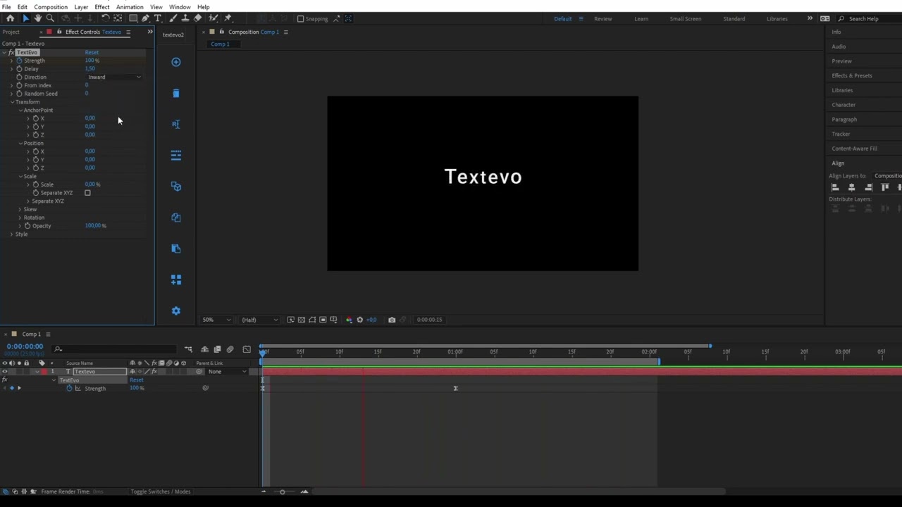 TextEvo Tutorial: The Basics