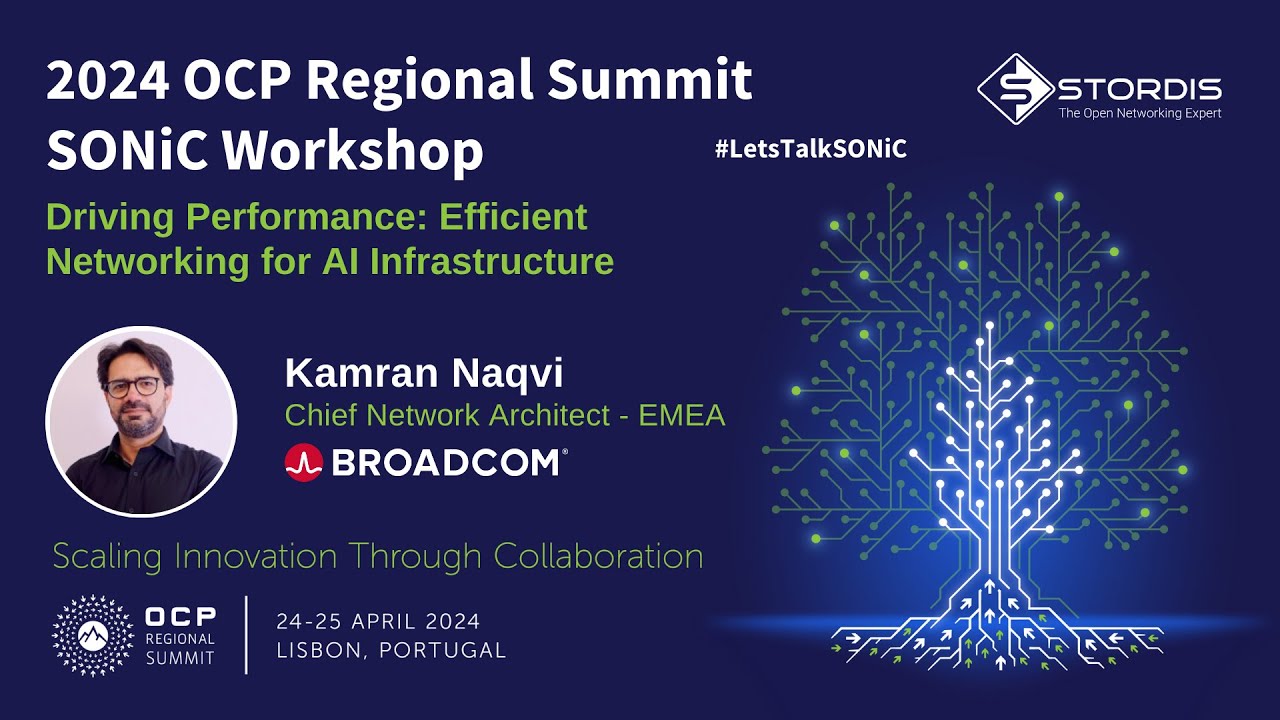 Driving Performance Efficient Networking for AI Infrastructure | Kamran Naqvi