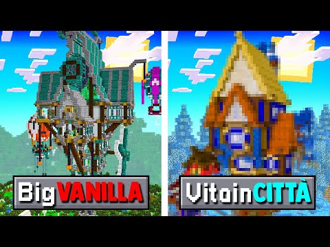 HO COSTRUITO LA CASA della BIG VANILLA - Vita in Città 2 su Minecraft