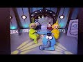 The Teletubbies Walk To The Magic Windmill With T U F F Puppy Title Card Music Busy Day Version 2