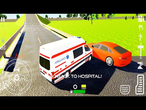 Ambulance Simulator 2021   Emergency Van Minibus   Android Gameplay