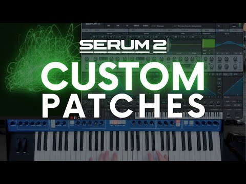 Serum 2 Custom Presets // Retro Analog Synthwave (sound demo)
