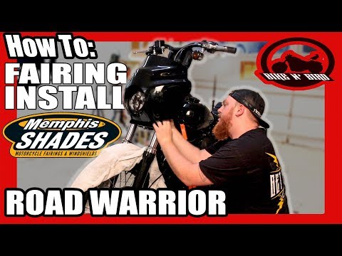 How To Install Memphis Shades Road Warrior Fairing