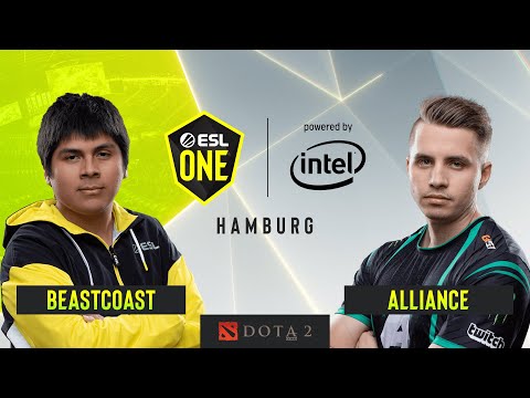 Dota2 - beastcoast vs. Alliance - Game 1 - Lowerbracket - ESL One Hamburg 2019