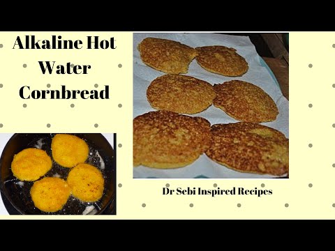 How to make hot water cornbread alkaline Dr. Sebi Inspired!!!!