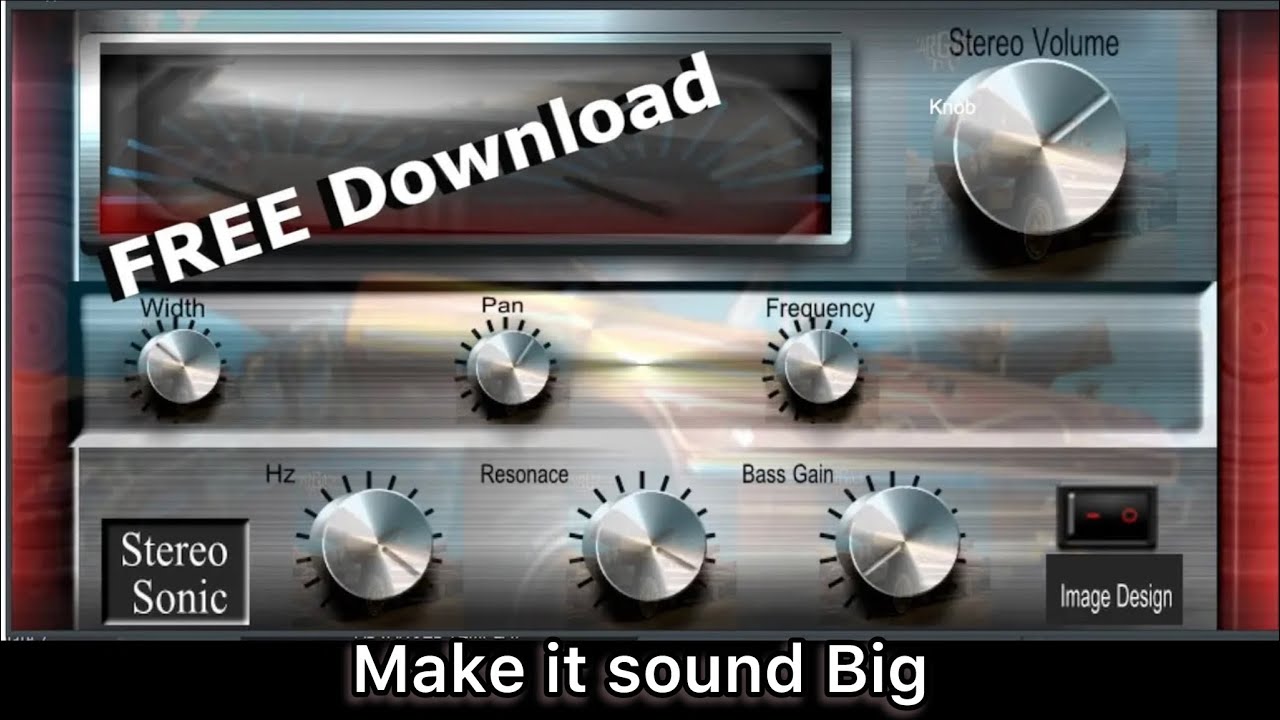 STEREO SONIC VST PLUGIN