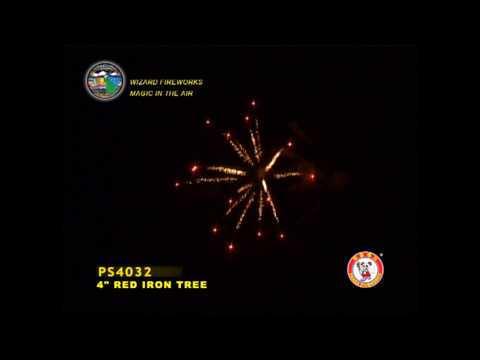 SD100PA01 - 4 INCH SHELL - WIZARD FIREWORKS - PS4032