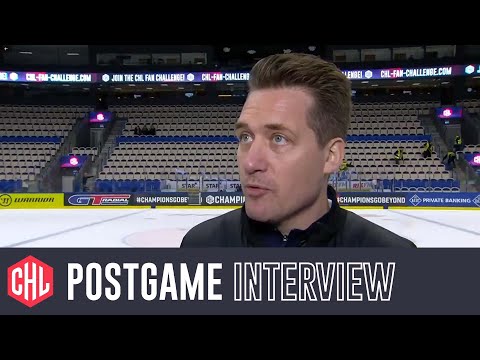 Postgame interview Växjö Lakers – TPS Turku