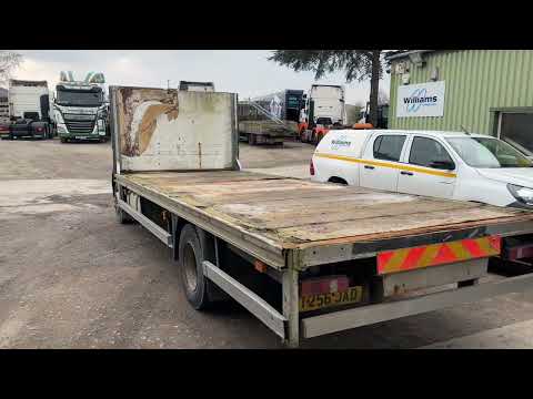 DAF 55 4x2 flatbed T256 JAD