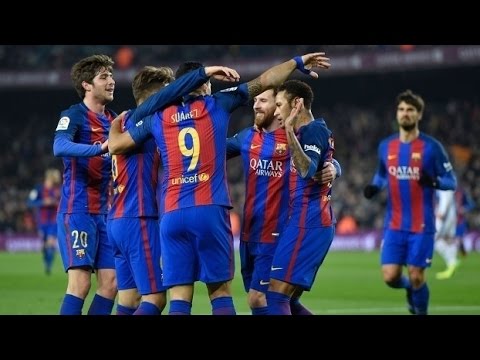 Gols - Barcelona 5x2 Real Sociedad - Copa Del Rey 2016/17 (Volta - Quartas - 26/01/17)
