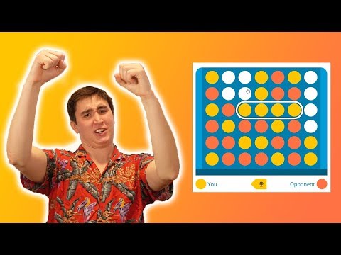 Winning at Connect 4 for an Hour Straight! - YouTube
