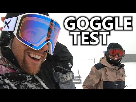 Oakley VS Anon Goggle Test in Low Light