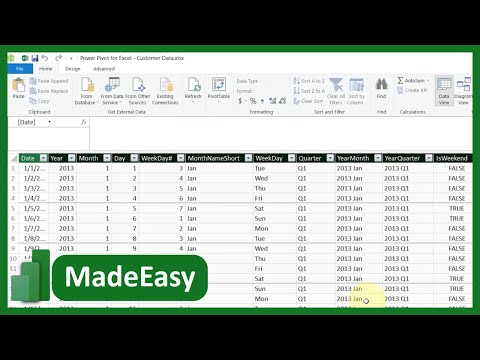 How To Import Excel Power Pivot Table to Power BI
